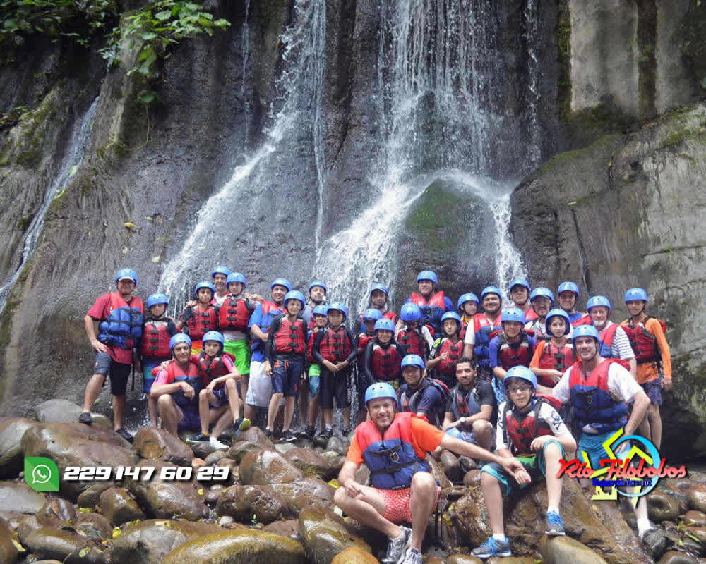 Aventura y descenso en los rápidos del río Filobobos en Tlapacoyan, Veracruz